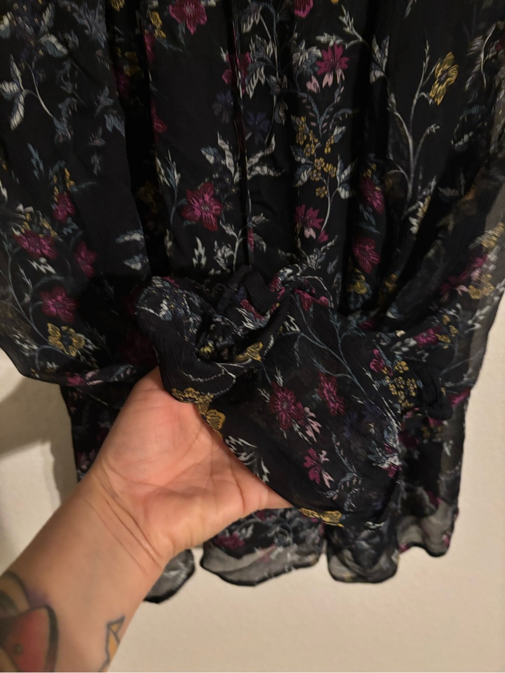 Sundance Acantha Floral Ruffle Top - Picture 4 of 8